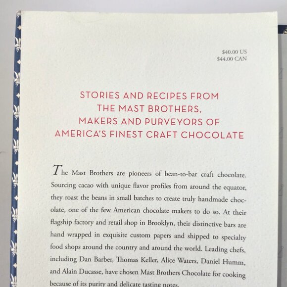 Mast Brothers Chocolate: A Family Cookbook | First Printing | Hardcover - Picture 6 of 14